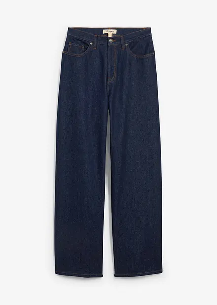 Jean large taille haute