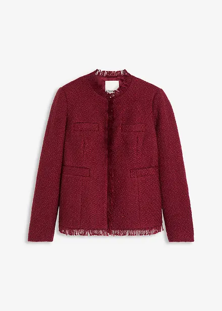Bouclé-Jacke
