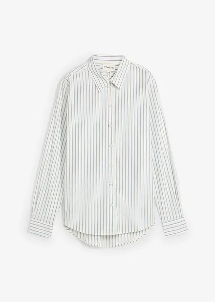 Chemisier coton et soie