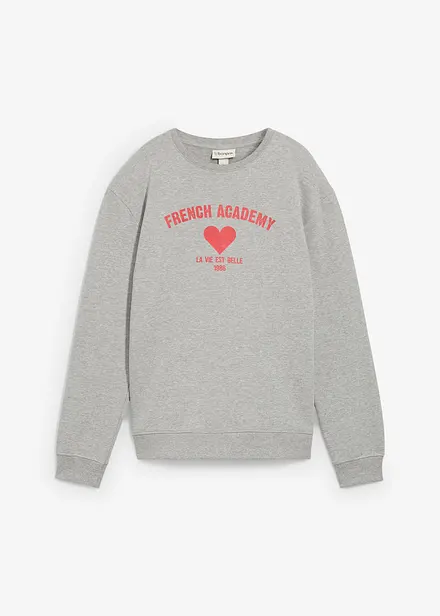 Sweat doux en coton mélangé