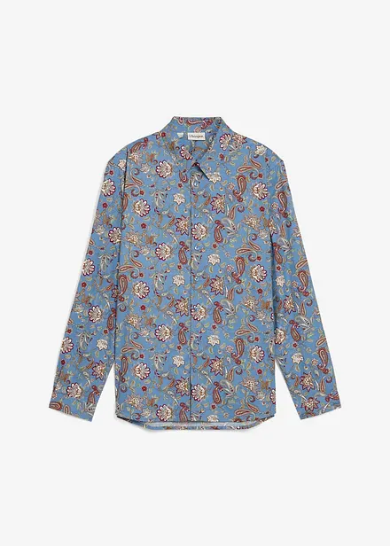 Business-Hemd aus reiner Baumwolle, Slim Fit