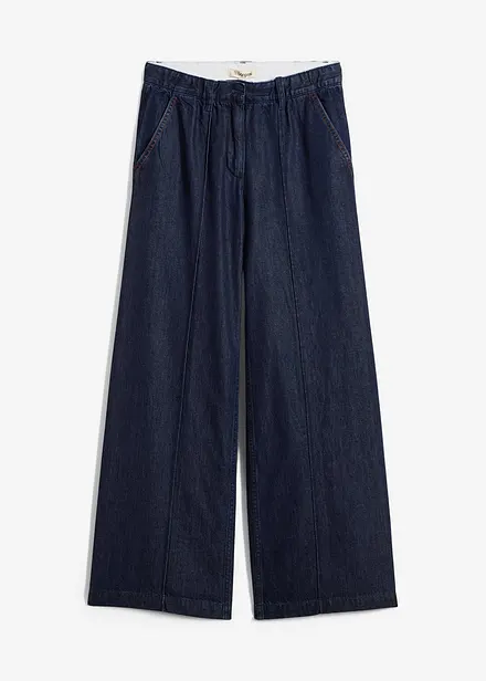 Jean large taille haute, super doux