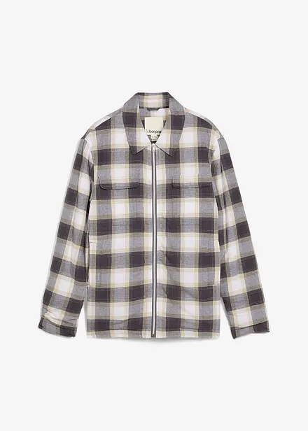 Surchemise en flanelle légèrement doublée