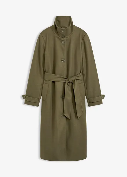 Manteau aspect laine