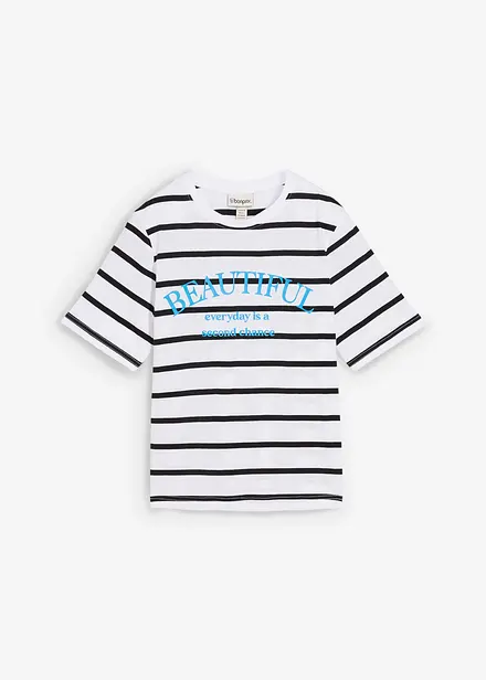 T-shirt rayé 100% coton
