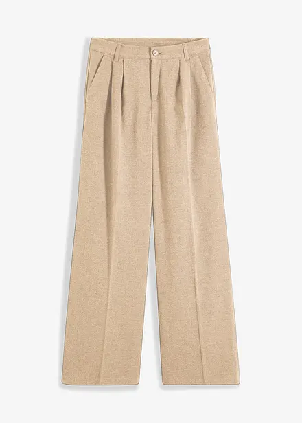 Weite Bundfaltenhose