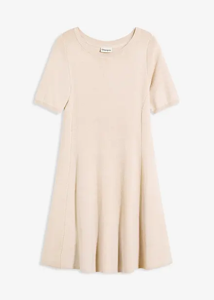 Robe en douce maille de viscose mélangée