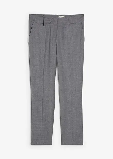 Schmale Hose mit Wolle