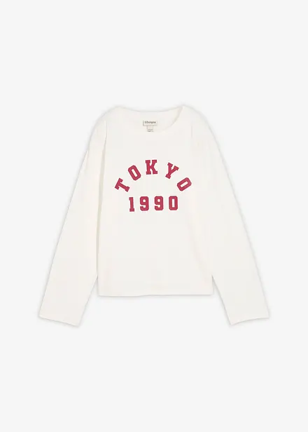 T-shirt manches longues 100% coton