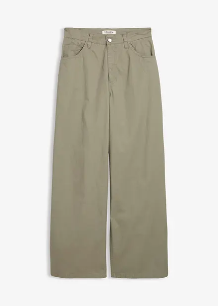 Twillhose aus reiner Baumwolle