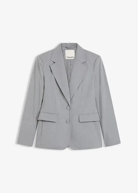 Blazer mit dekorativen Handstich Details