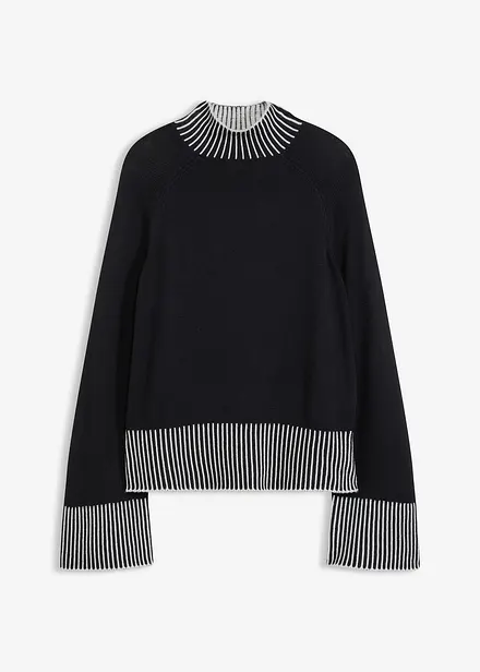 Stehkragenpullover