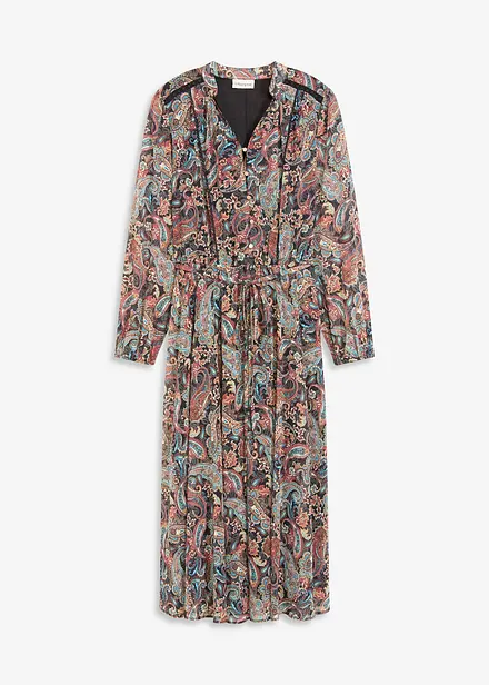 Paisleykleid aus Chiffon