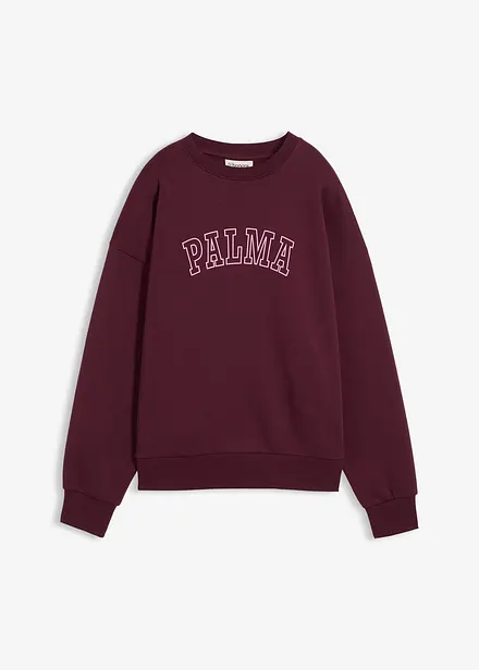 Sweat oversize en coton mélangé