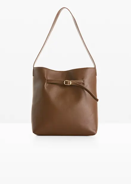 XL-Handtasche mit Schnalle
