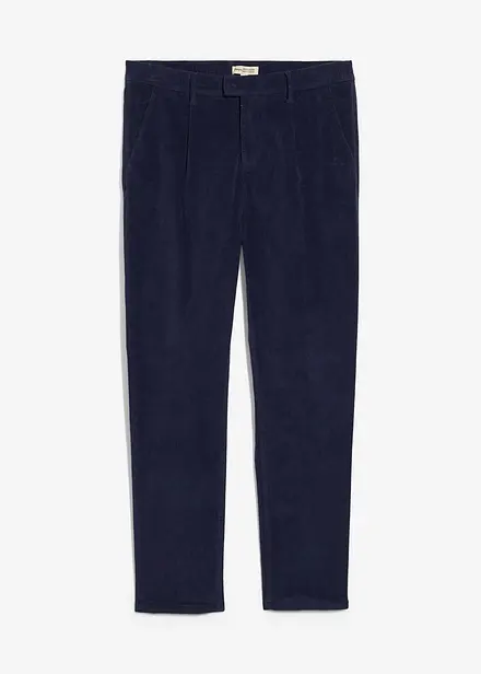 Regular Fit Stretch-Cordhose mit Bio-Baumwolle, Tapered