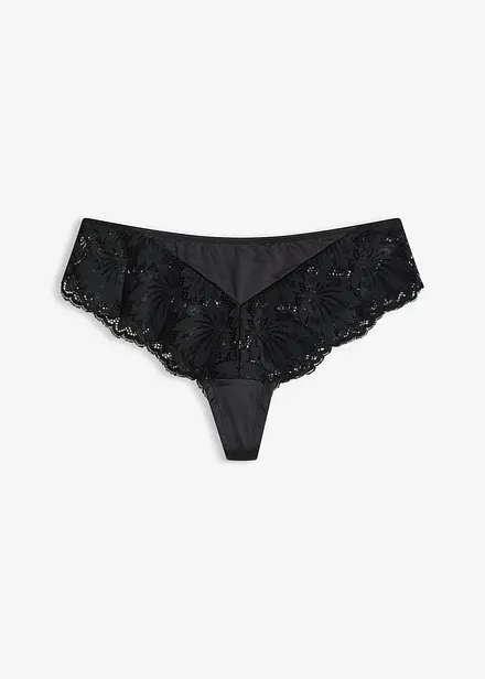 Shorty-string en matière brillante