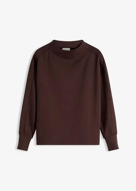 Oversize Sweatshirt aus weichem Scuba