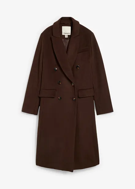 Manteau blazer avec laine