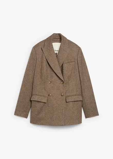 Blazer en laine majoritaire