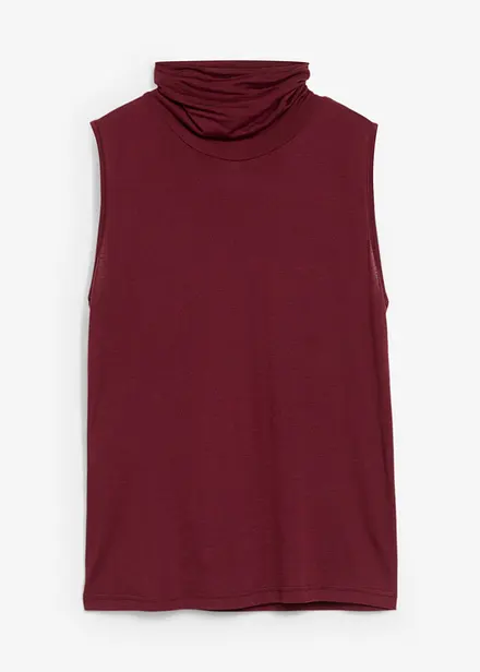 Top en jersey avec laine