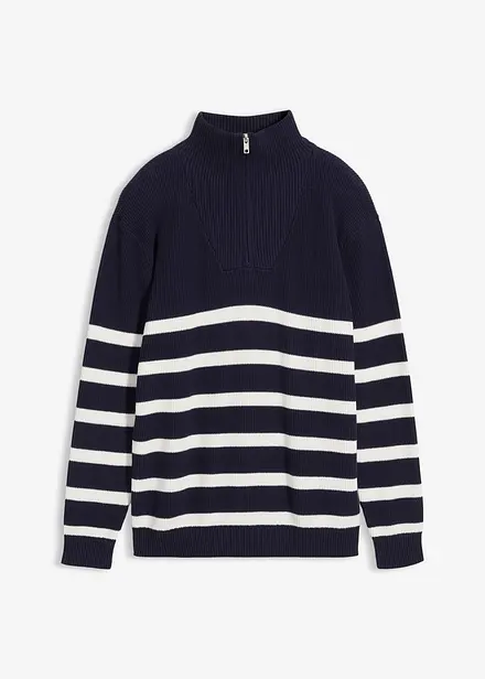 Pull camionneur en fine maille 100% coton