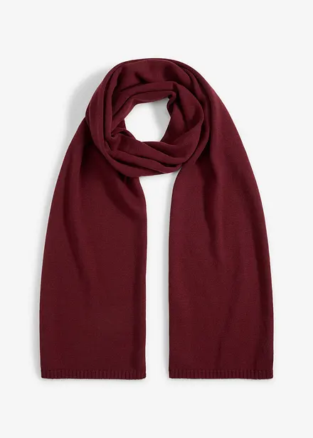 &Eacute;charpe en fine maille de laine m&eacute;rinos m&eacute;lang&eacute;e