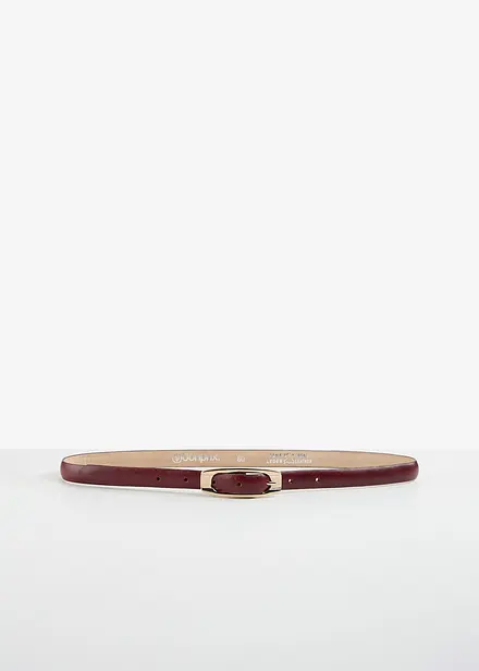Ceinture fine en cuir