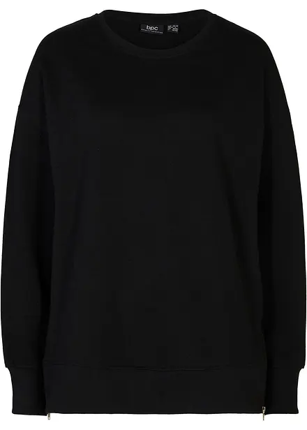 Sweat en coton m&eacute;lang&eacute;