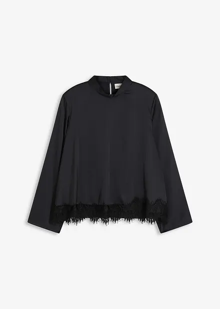 Blouse fluide en satin