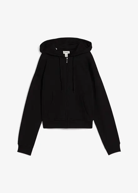 Sweatjacke aus weichem Frottee