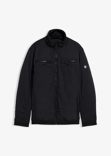 wattierte Softshelljacke in Blousonform