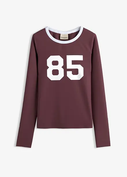 T-shirt manches longues en jersey léger