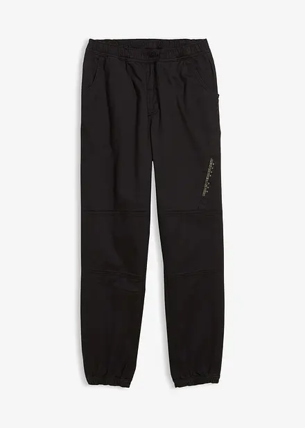 Pantalon thermique et ample &agrave; taille &eacute;lastiqu&eacute;e et doublure en jersey