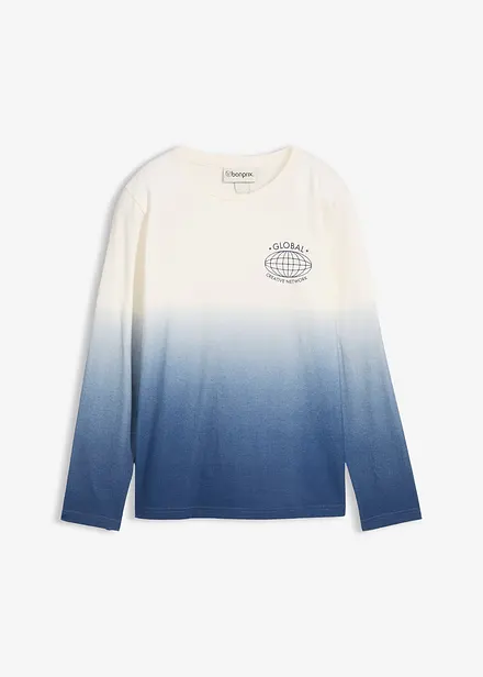 Langarmshirt aus reiner Bio-Baumwolle