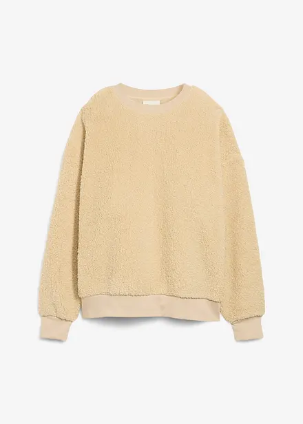 Pull en maille sherpa