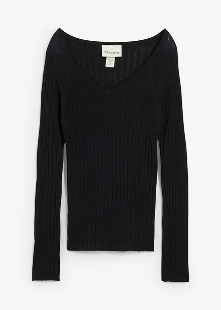 Feinstrickpullover aus Merinowolle