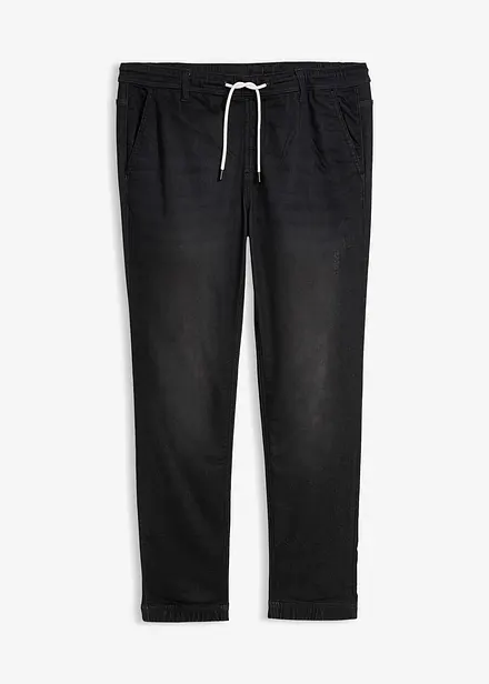 Jean-jogging Regular à taille élastiquée, droit