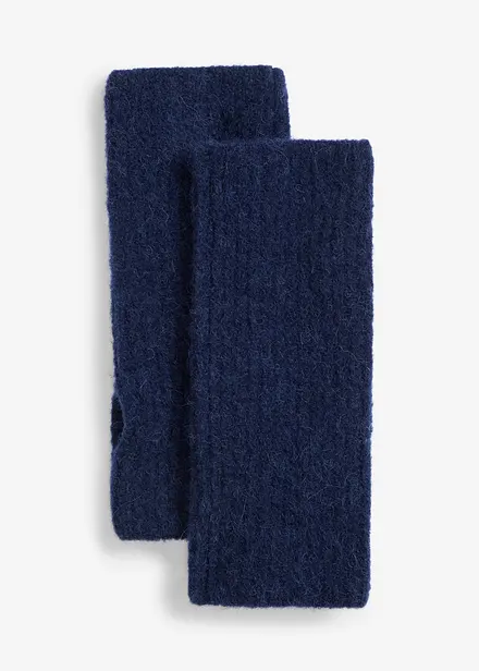 Wollarmstulpen mit Alpaka