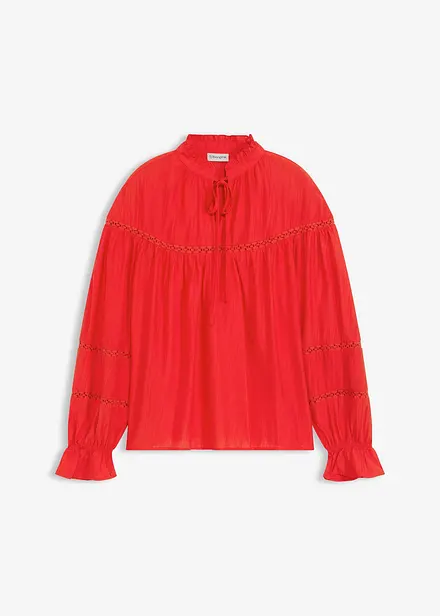 Blouse légère en viscose mélangée