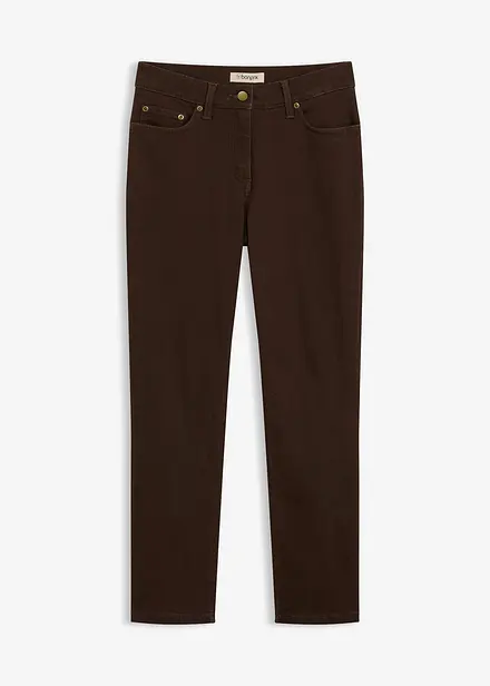 Pantalon en twill de coton extensible