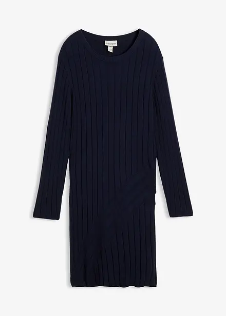 Robe en maille douce, viscose mélangée