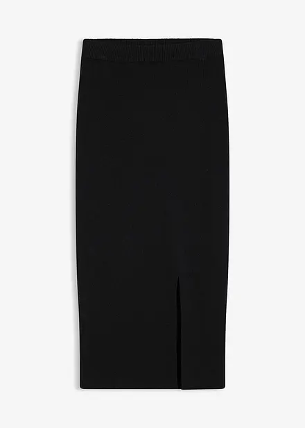 Feinstrickrock aus softem Viskose-Mix