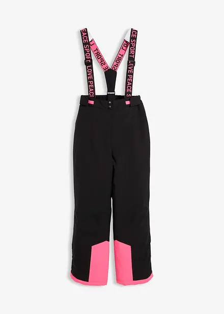Skihose mit abnehmbaren Trägern, wasserdicht