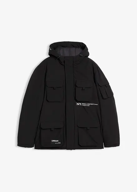 Veste rembourrée à détails sportifs