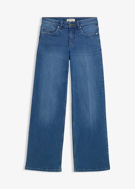 Straight-Jeans Mid Waist Bio-Baumwolle
