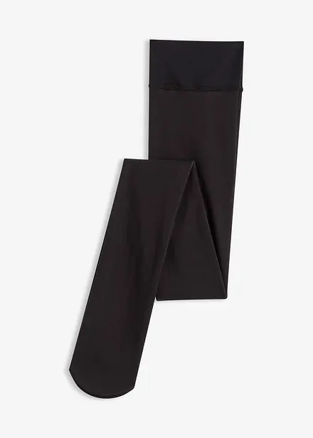Thermo Schwangerschafts-Strumpfhose mit transparenter Optik 50 DEN