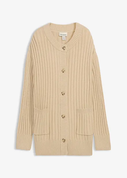 Strickjacke aus softem Viskose-Mix