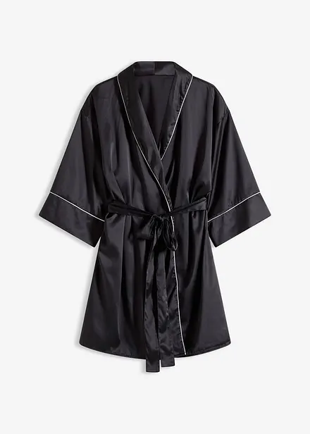 Kimono en satin brillant
