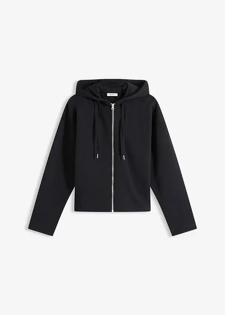 Sweatjacke aus reiner Bio-Baumwolle